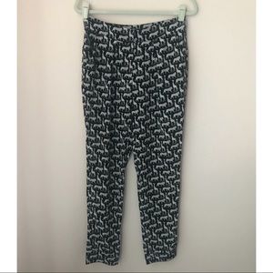 DVF silk trousers 🦒